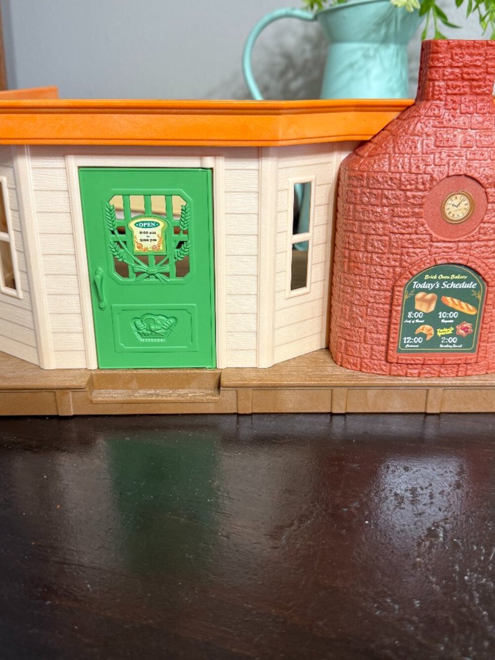 Calico Critters Sylvanian Families Brick Oven Bakery Base Unit Only Epoch Pizza